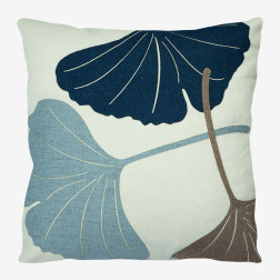 Almofada Valença - Marfim | Petróleo